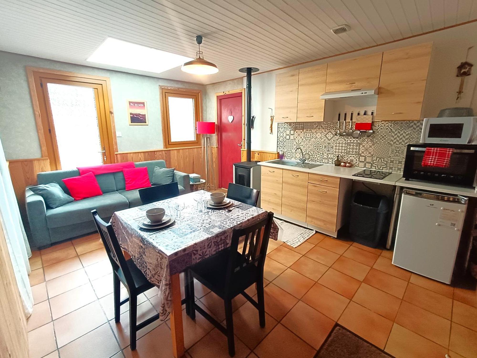 Gite Ha-Py Chalet Campan Exterior photo